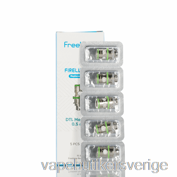 Vape Sverige Freemax Fireluke 22 Mesh Coils 0,5ohm Coils